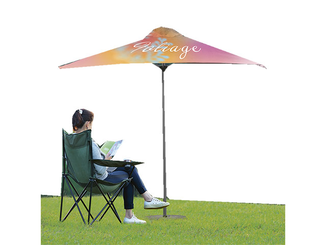 Aluminium 2X2 Sliding Umbrella