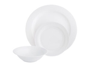 Arctic White 12 Piece Dinner Set