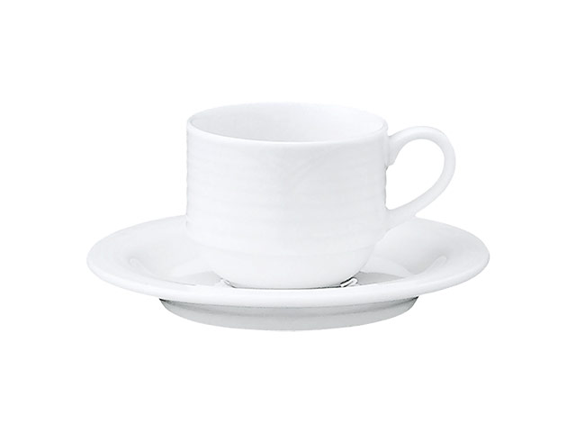 Arctic White Stackable Espresso Cup Only 100Ml