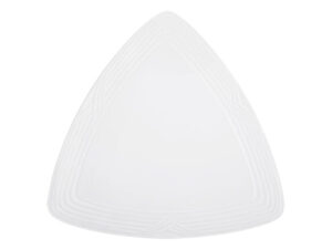 Arctic White Triangle Plate