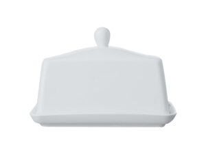 White Basics Butter Dish