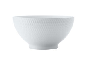 White Basics Diamonds Rice Bowl