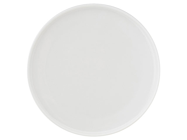 White Basics High Rim Plate