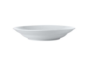 White Basics Rim Serving Bowl