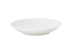White Basics Shallow Bowl
