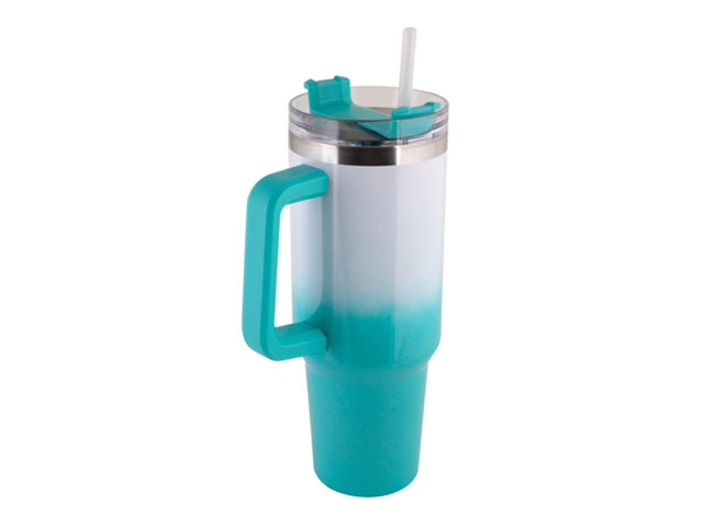 1200Ml Glitter Travel Mug - Image 3