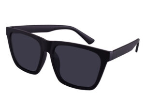 Matte Sunglasses-Black Lens